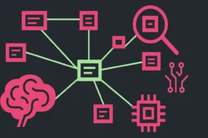 AI SEO framework for B2B showing semantic content architecture and natural language optimization for Contentifai blog feature image